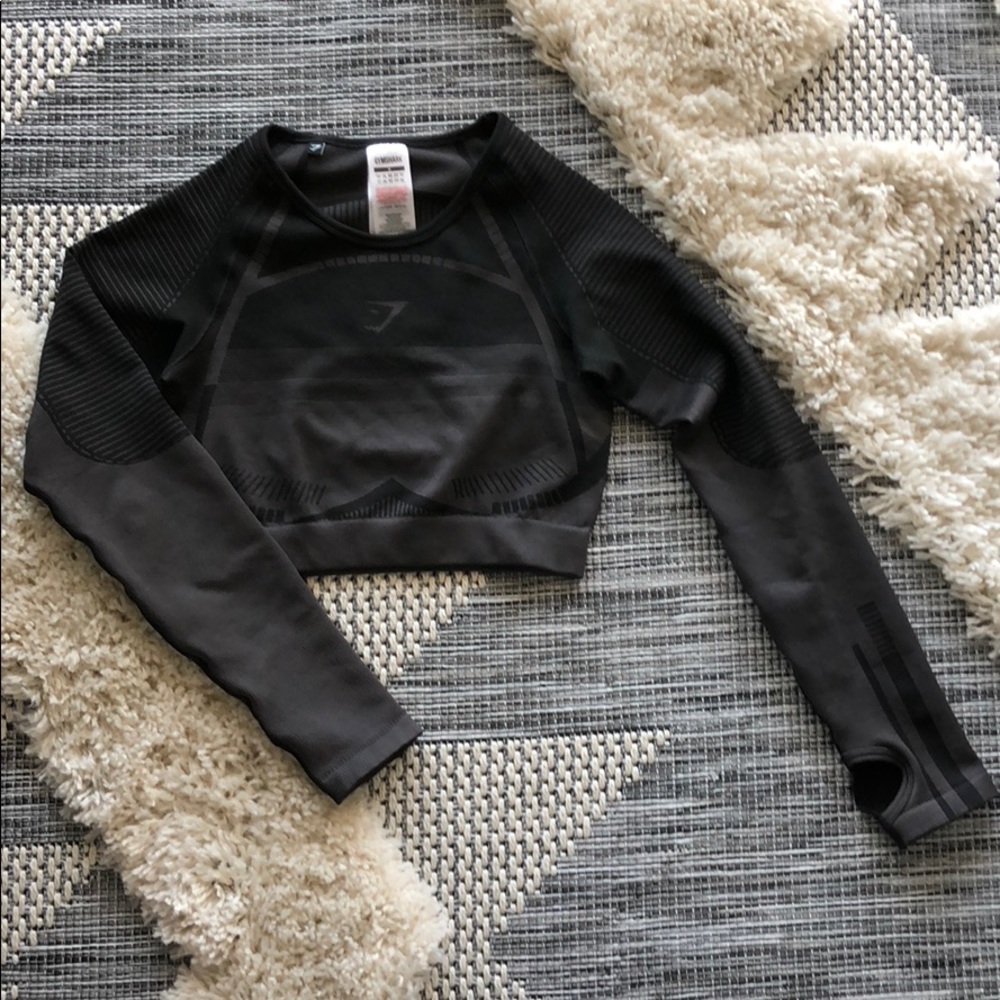 Gymshark Long Sleeve Crop Top